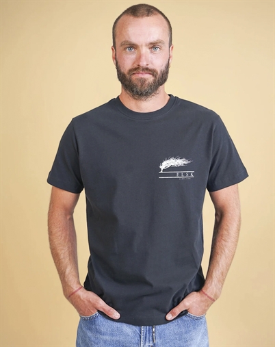 Elsk - Stærk Vind CH 's Brushed T-shirt - Black